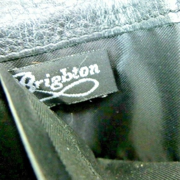 Brighton Leather Wallet Brown Crocodile Reptile - Picture 8 of 8